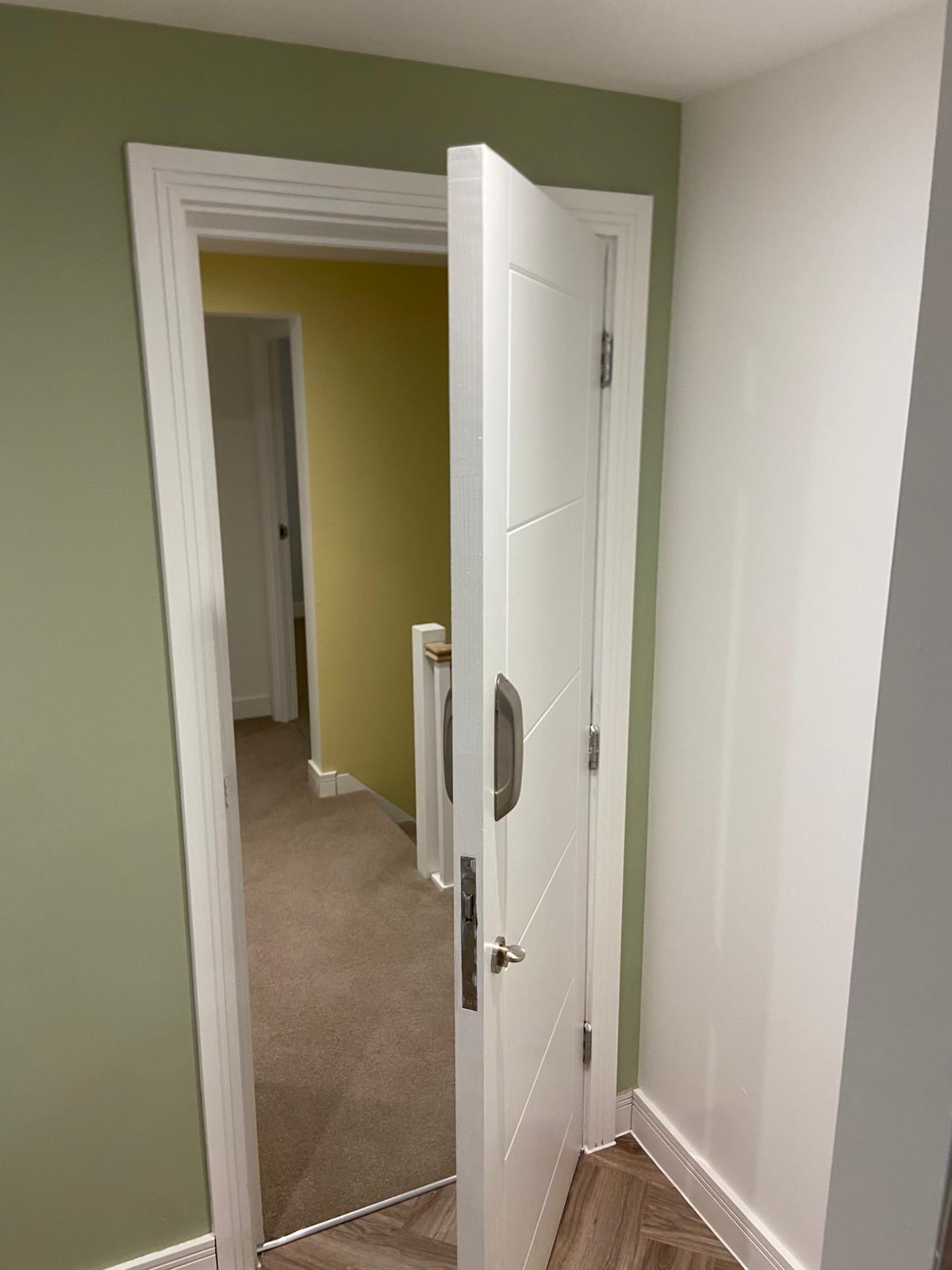 Fire door installation